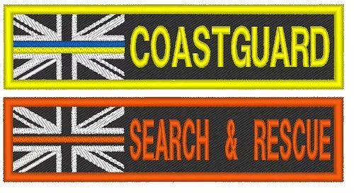 Coastguard/Search & Rescue 120x30mm