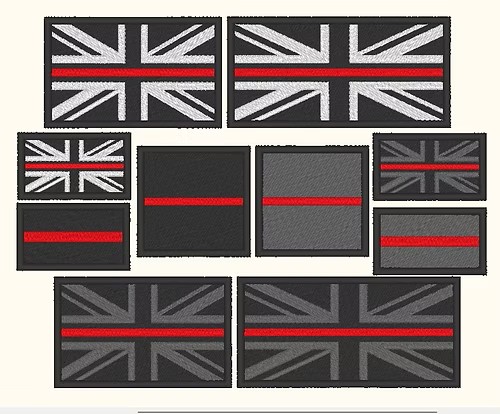 Thin Line Union Flags & Icons
