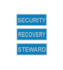 Hi-Viz Reflective Breast Badges