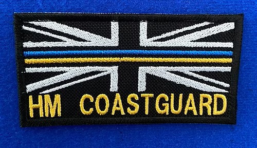 100x50mm HM Coastguard Patch