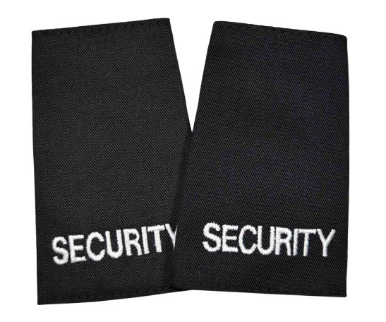 Security | Embroidered Epaulette Sliders